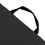 Coussin de siège pliant 42  39  2 cm, épaisseur 2 cm, noir 12
