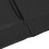 Coussin de siège pliant 42  39  2 cm, épaisseur 2 cm, noir 6
