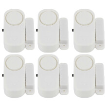 Applicable to 6-pack Window Alarm, Mini Wireless Window Door Entry Alarm Burglar Security Alarm System