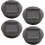 4 Pieces Replacement Solar Lights With Led Bulbs, Solar Top Lights Replacement, Led Solar Panel Lantern 1
