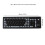 Teclado de silicona USB gris de 103 teclas 40x12x1 cm 6