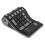 Teclado de silicona USB gris de 103 teclas 40x12x1 cm 3