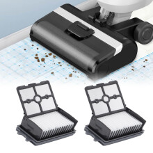 4 Stück Ersatz-Hocheffizienzfilter für Tineco Ifloor 1.0 2.0 LCD LED Staubsaugerfilter Zubehör