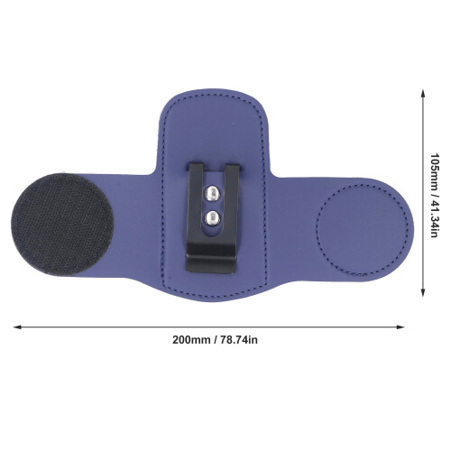 Clip porte-stéthoscope, 200 mm  105 mm, bleu 1