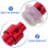 5 Sets Steam Release Valve Red Exhaust For Cooking 7