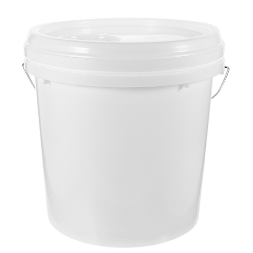 Compost Bin 5l Bucket with Lid Pigment Container Paint Storage 2