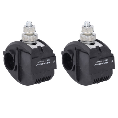 2 piezas 1 kV Conector múltiple para cables JJC-7 PVC cobre 2