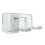 Supporto per asciugacapelli Water Ripple da 11,71 oz trasparente 7
