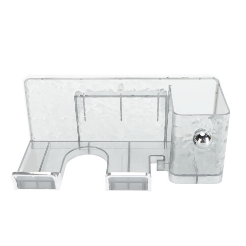 Supporto per asciugacapelli Water Ripple da 11,71 oz trasparente