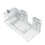 Supporto per asciugacapelli Water Ripple da 11,71 oz trasparente 10