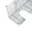 Supporto per asciugacapelli Water Ripple da 11,71 oz trasparente 8