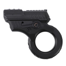 Fidgety Finger Toy Gun for Anxiety Relief - Mini Black Collectible