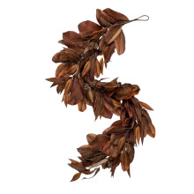 Earthy Beauty Brown Magnolia Garland With
