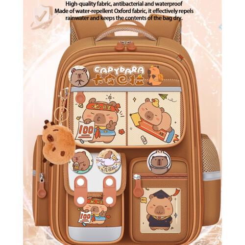 Waterproof Capybara Backpack Large-Capacity Bag 1