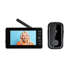 Wireless Video Doorbell Camera With Screen