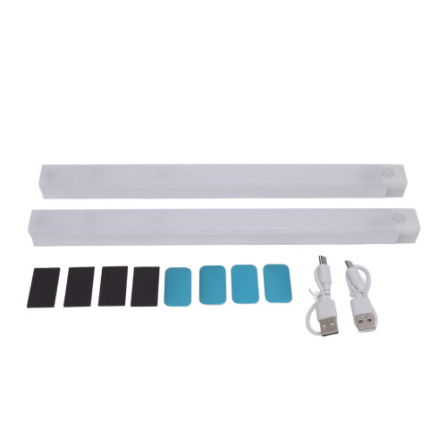 2 Stück USB 21-LED-Schranklicht aus ABS, 500 mAh 1