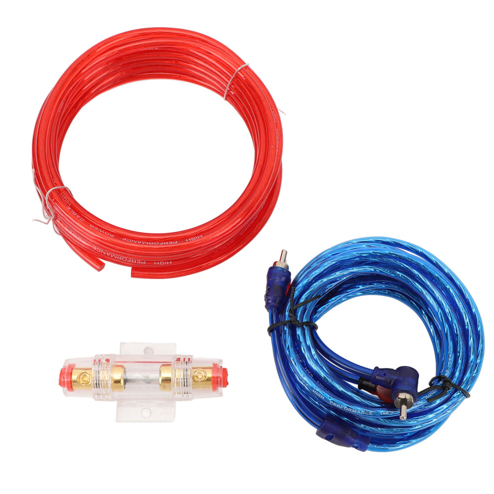 Complete 10 Gauge AMP Kit: 4.5m Power Cable & 60A Fuse for Car Audio-image-OPC-PJDG88D-NEW