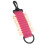 10 tee da golf in nylon con gancio rosa 16