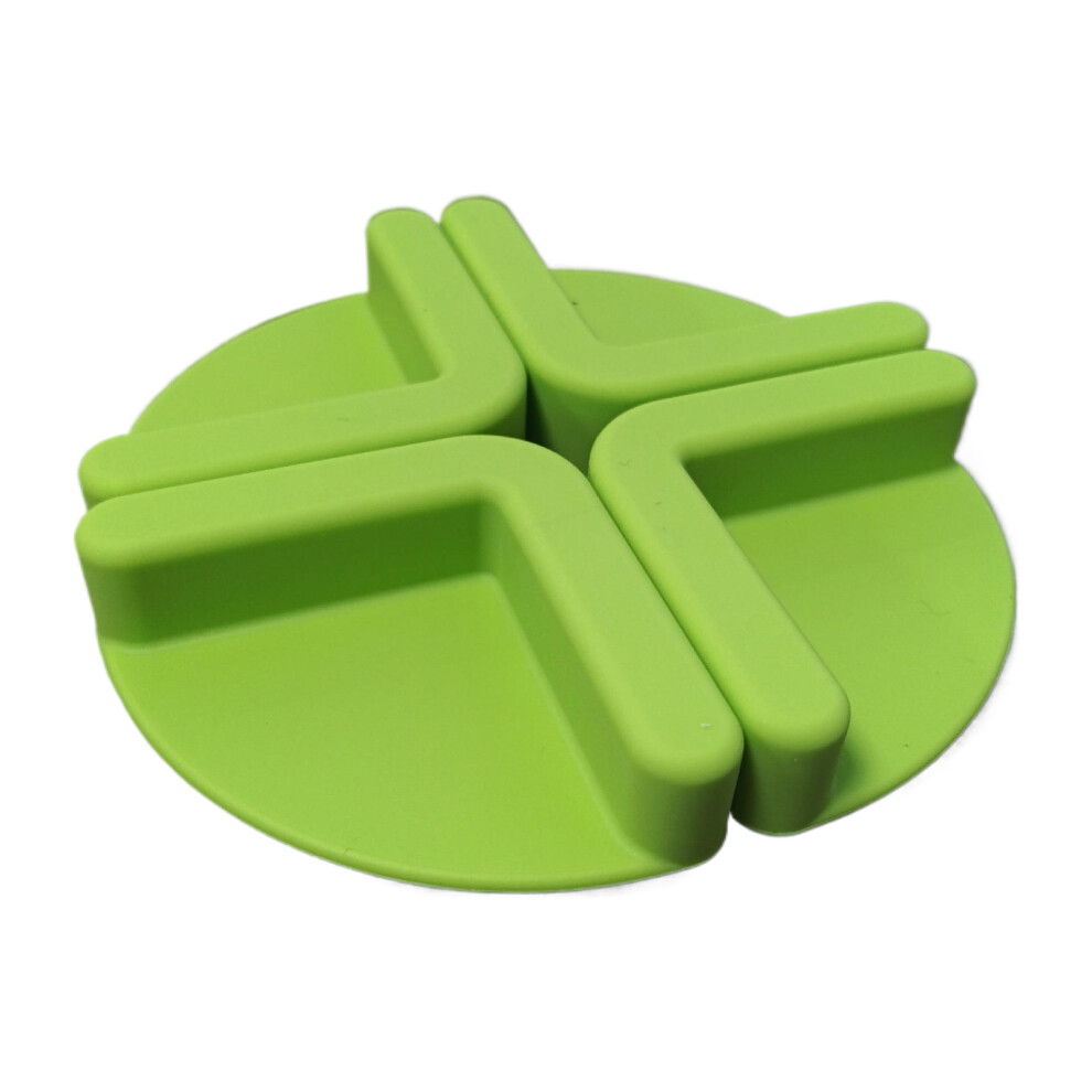 (green, 11x11x15cm) Chopping Board With Silicone Anti-Slip Pads Feet-image-OPC-PJDG9NM-NEW