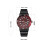 Orologio cronografo da uomo 42 mm automatico argento rosso 2