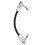 Guitar Effect Patch Cable 15cm Silver PVC Anti Wind Noise Suppression Flat Head 14