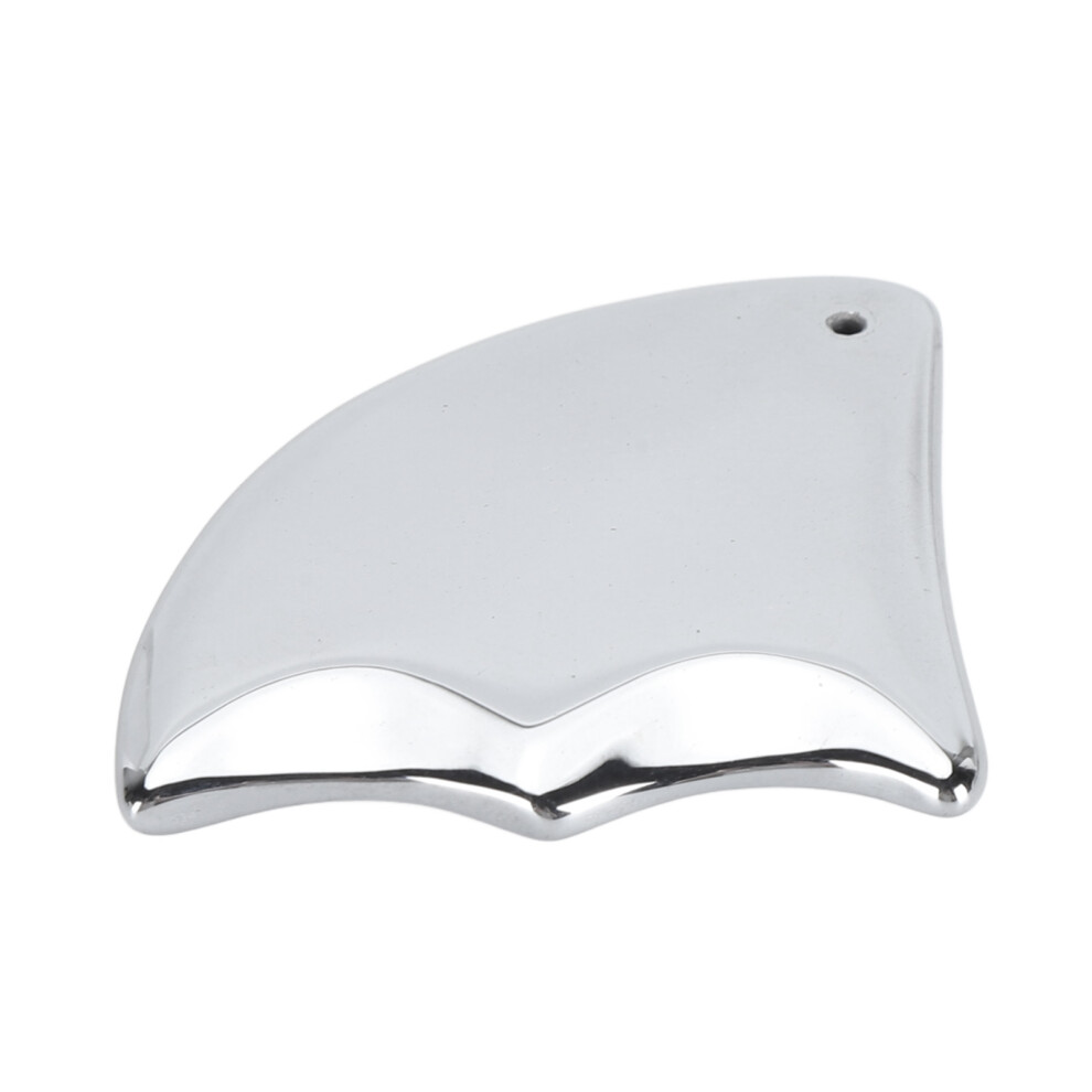 43x40x5mm Fish Tail Terahertz Gua Sha Tool for Lymphatic Drainage & Skin Tightening