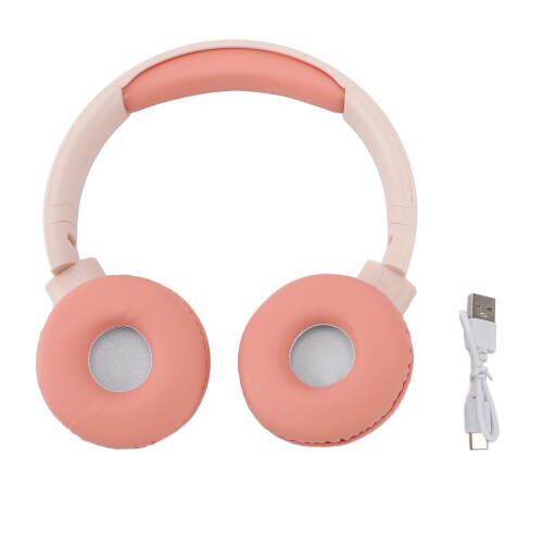 Rosa Bluetooth-Kopfhörer 40 mm, 200 mAh 1