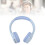 Casque Bluetooth 32 Go 40 mm bleu, sans fil pliable 15