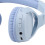 Casque Bluetooth 32 Go 40 mm bleu, sans fil pliable 8