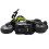 Alloy Motorcycle Model Toy Green, 14.5x9cm, Light & Sound Pull Back 8