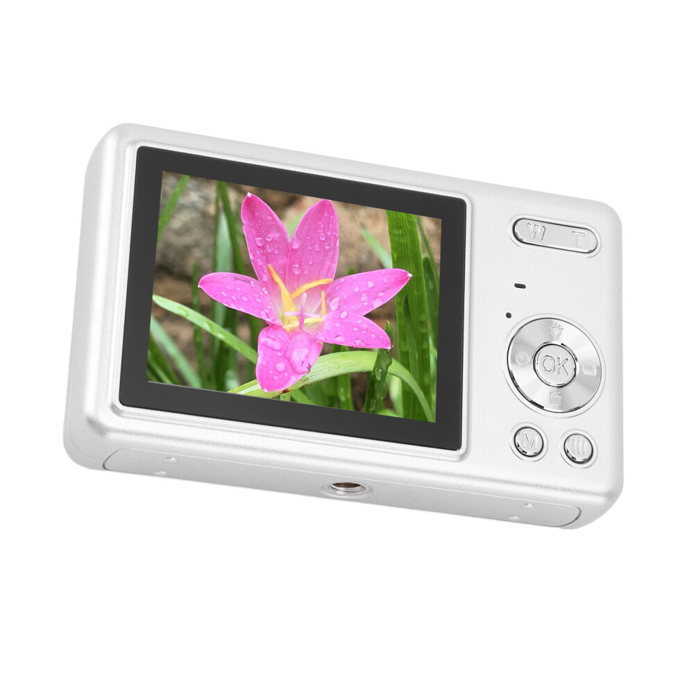 Student Vlog 12Mp Digital Camera With 1080P Video & 16X Zoom Silver 9411335016658