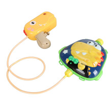 Wasser-Schussspielzeug Rucksack 1000ml Elektrischer Wassersprüher für Kinder Gelb
