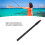4-teiliger Aluminium-Selfie-Stick 11 lb 101 cm Silber 3