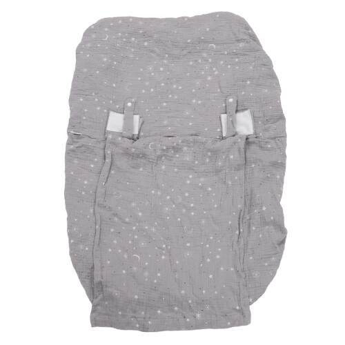 Funda antipolvo universal de gasa de algodón 61x32x30 cm gris 2