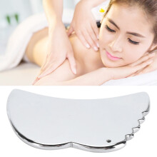 Outil gua sha pour le visage en forme d'aile en pierre térahertz