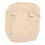 Baumwollgaze Autositzbezug helles Khaki 61x32x30cm 16