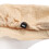 Baumwollgaze Autositzbezug helles Khaki 61x32x30cm 11