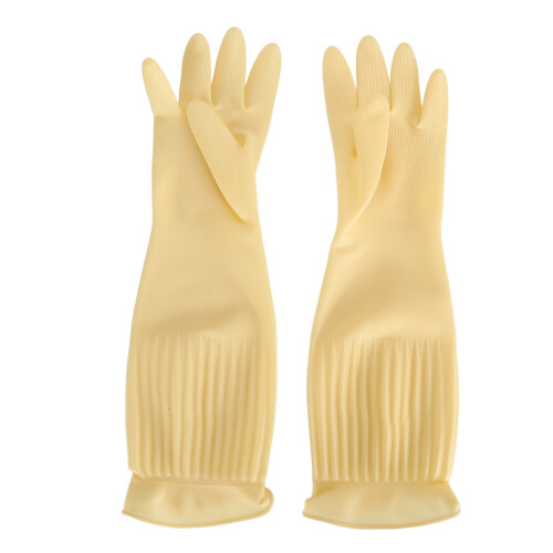 Modèle : Gant en caoutchouc, Taille 45,0 cm, Couleur : Naturel 2