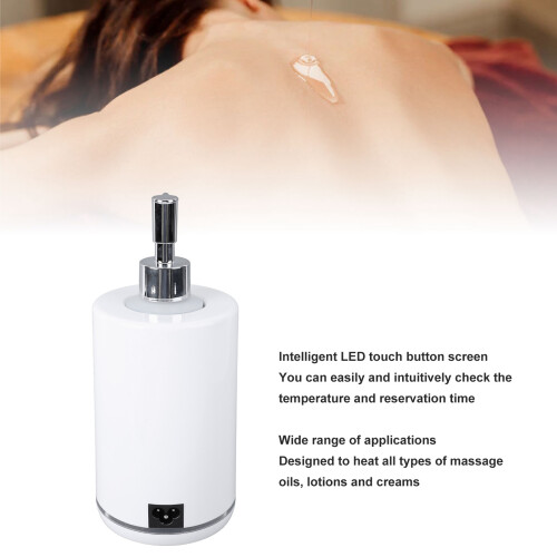 Massage Oil Heater with 360 Heating and LED Touch Controls 2