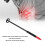 Maillet neuroréflexe, taille standard, pointe pointue, argent 7
