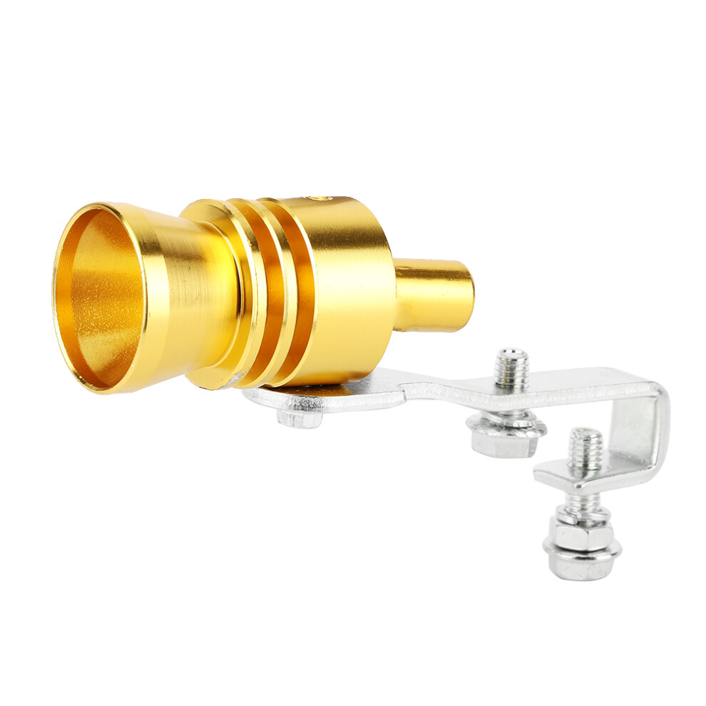 Sleek Turbine Whistle For Dynamic Exhaust Sound Enhancement Gold 8241335022950