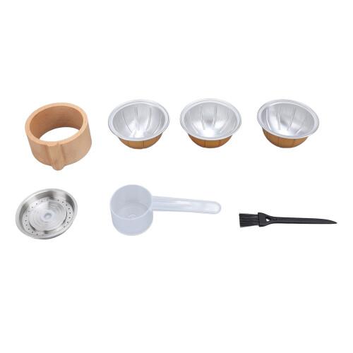 Kit de capsules Vertuo réutilisables - bois de hêtre, 92,00 g 1