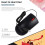 M120PRO Mouse USB cablato 1600 DPI Nero 118x61x38 mm 7