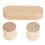 17.8cm Wood Quilters Clapper with 2 Pattern Weights for Sewing, Home Use 14