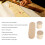 17.8cm Wood Quilters Clapper with 2 Pattern Weights for Sewing, Home Use 8