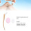 Lotion-Applikator mit langem Griff für Senioren, 4 Pads 4