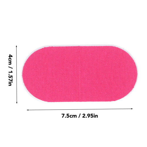 50 Stück Mundverschluss-Aufkleber-Pack – 4  7,5 cm 1