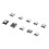 100 pièces connecteur femelle Micro USB Type B mini 13