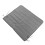 Protector de solapa de la alfombrilla del maletero 80x64x1 cm gris 14