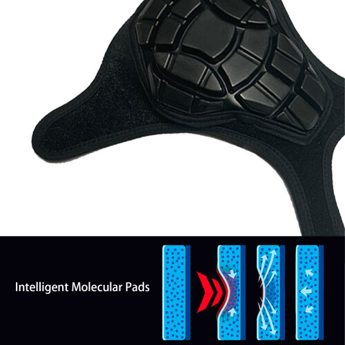 Copertura per manubrio in silicone nera per scooter 2